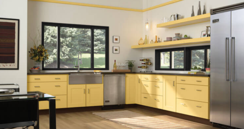 painted cabinets